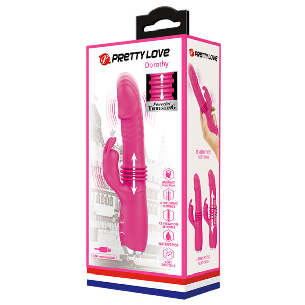 PRETTY LOVE   DOROTHY USB 3 Thrusting 12 Vibration - obrazek 6