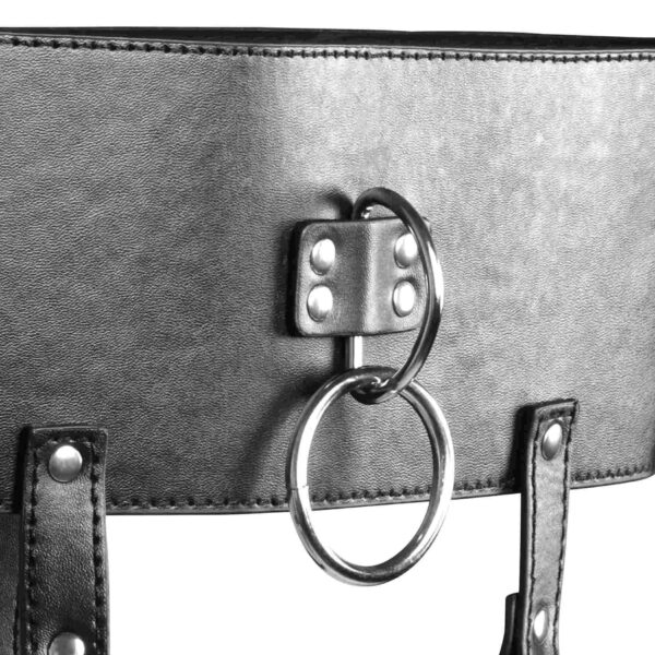 Belt with Vibrator Holder   Black - obrazek 6