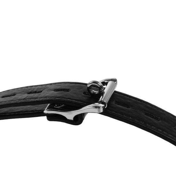 Kneeling Thigh Cuff Set   Black - obrazek 6