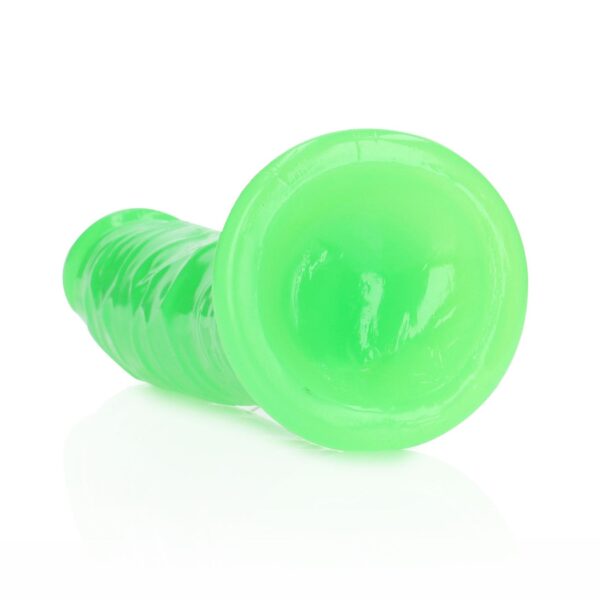 Slim Realistic Dildo with Suction Cup   Glow in the Dark   8 / 20 cm - obrazek 6