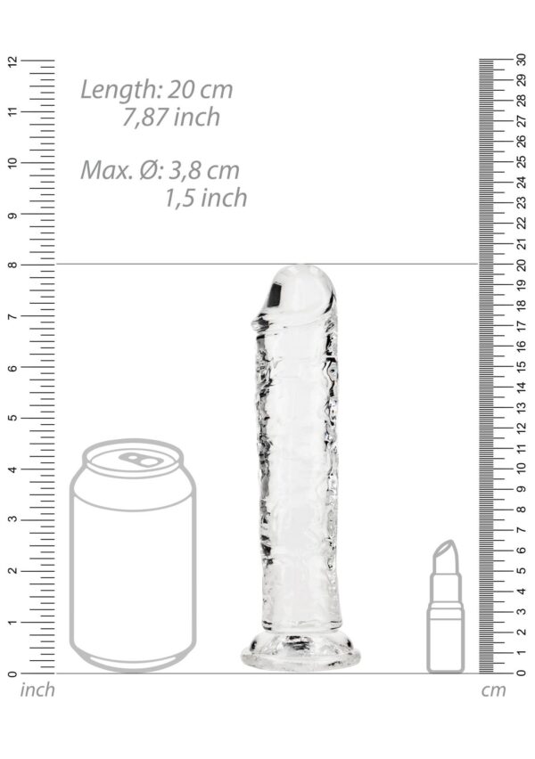 Straight Realistic Dildo with Suction Cup   7 / 18 - obrazek 6