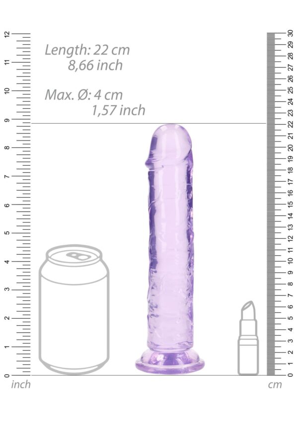 Straight Realistic Dildo with Suction Cup   8 / 20 - obrazek 6
