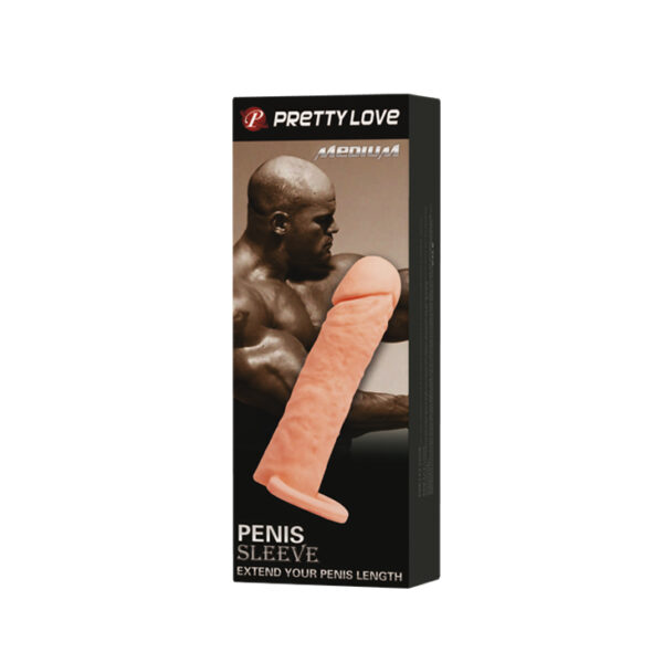 PRETTY LOVE   PENIS SLEEVE MEDIUM - obrazek 6
