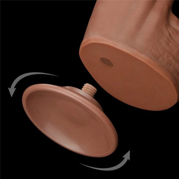 12 King Sized Sliding Skin Dual Layer Dong Brown - obrazek 6