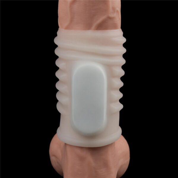 Vibrating Spiral Knights Ring (White) - obrazek 6
