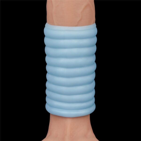 Vibrating Wave Knights Ring (Blue) - obrazek 6