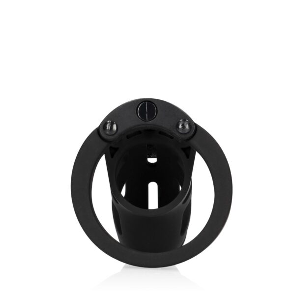 Model 23   Chastity Cage   2.5 / 6,5 cm   Black - obrazek 6