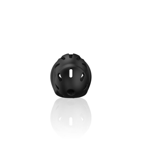 Model 27   Ultra Soft Silicone Chastity Cage   Black - obrazek 6