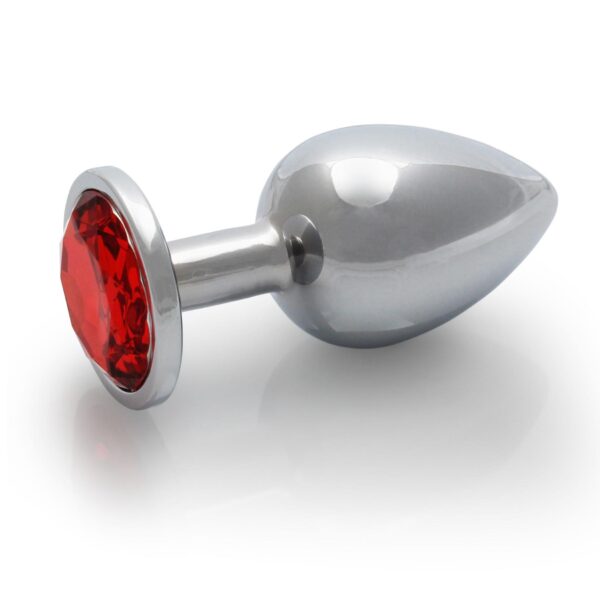 Round Gem Butt Plug   Medium - obrazek 6