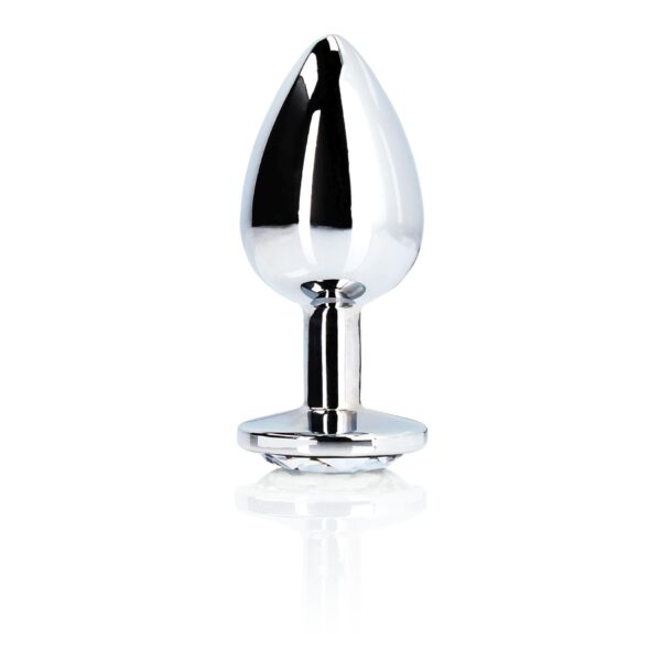 Round Gem Butt Plug   Medium - obrazek 6