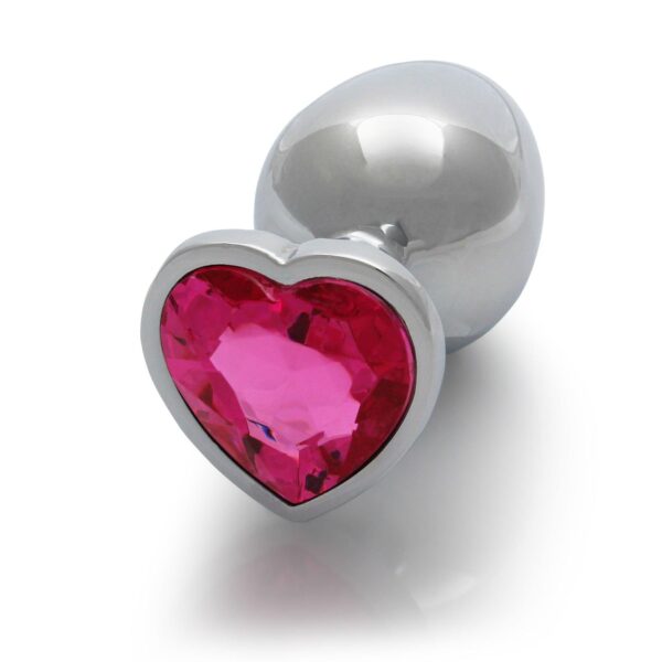 Heart Gem Butt Plug   Large - obrazek 6
