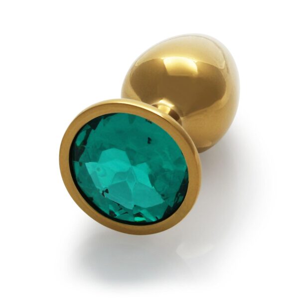 Round Gem Butt Plug   Small - obrazek 6