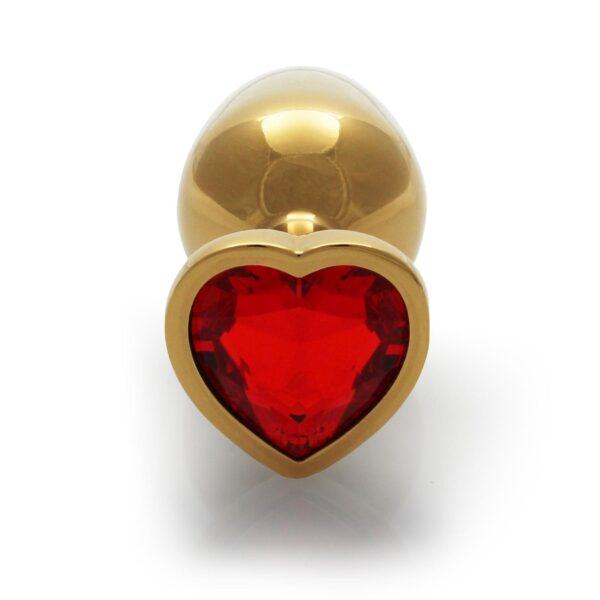 Heart Gem Butt Plug   Small - obrazek 6