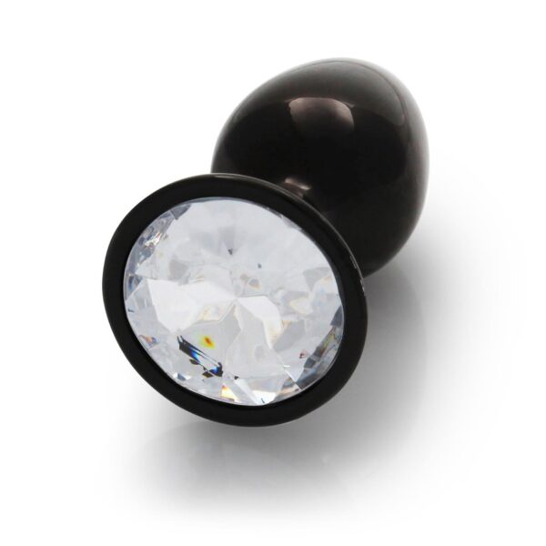 Round Gem Butt Plug   Small - obrazek 6