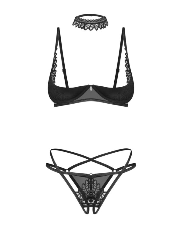 Donarella komplet 3 częściowy otwarty  M/L - obrazek 6