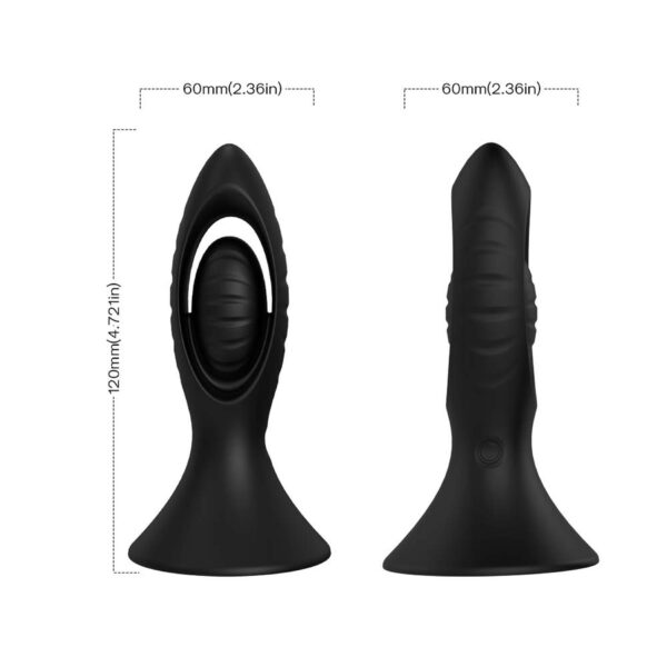 Watchman Black, 9 vibration functions - obrazek 6
