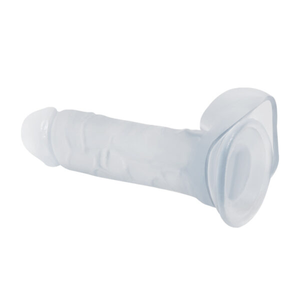 BAILE   DONG Realistic dildo ( clear/pink/purple ) - obrazek 5