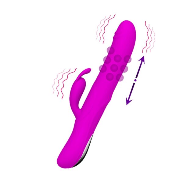 PRETTY LOVE   BYRON, 7 vibration functions, USB rechargeable - obrazek 6