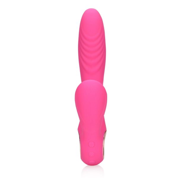 Tongue Flickering and Heating Rabbit Vibrator - obrazek 6