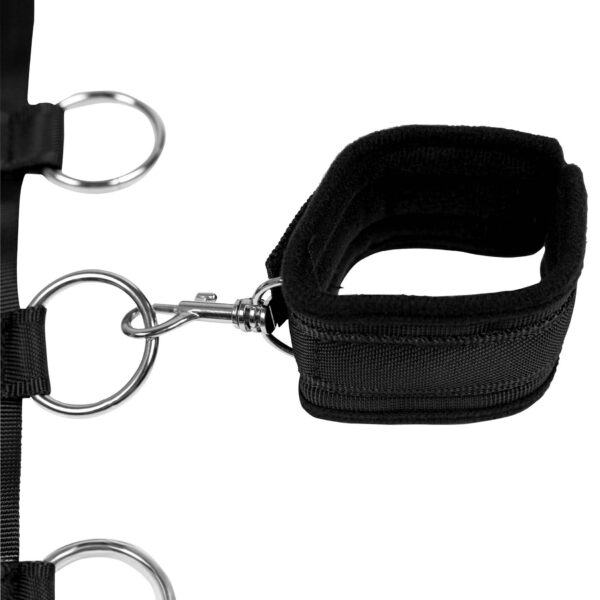 Restraint Harness with Collar and Hand Cuffs - obrazek 6