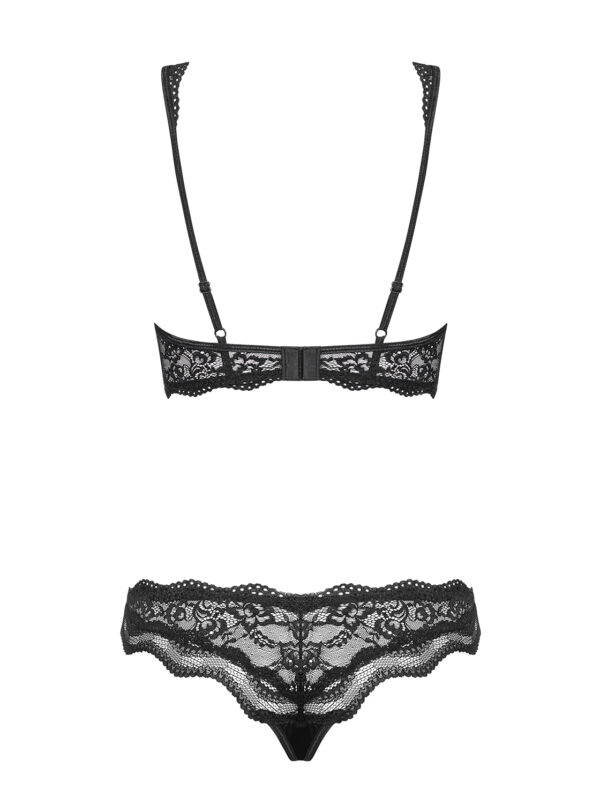 Bielizna Luvae komplet 2 częściowy Czarny L/XL - obrazek 6