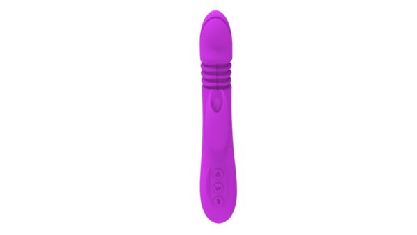 Wibrator Ella, 7 vibration modes 3 thrusting function, Heating - obrazek 6