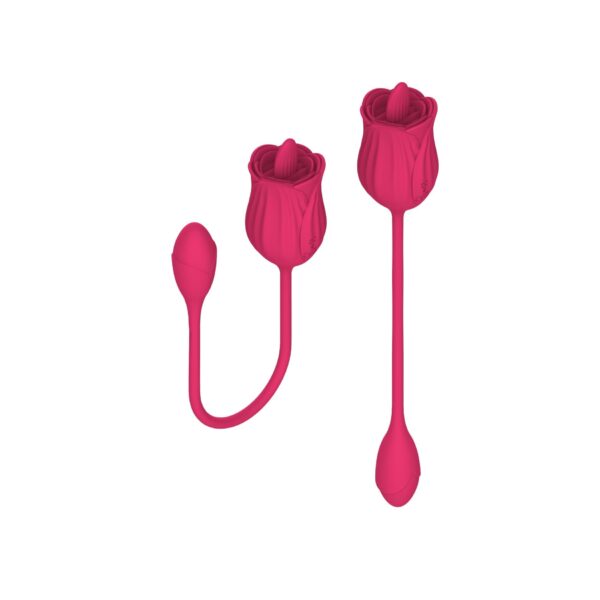 Stymulator   Licking massager with vibrating Egg USB 10 Functions - obrazek 6