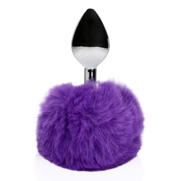 Bunny Tail with Metal Butt Plug - obrazek 6
