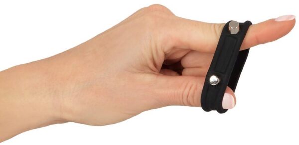 Rebel Cock Ring with Studs - obrazek 6