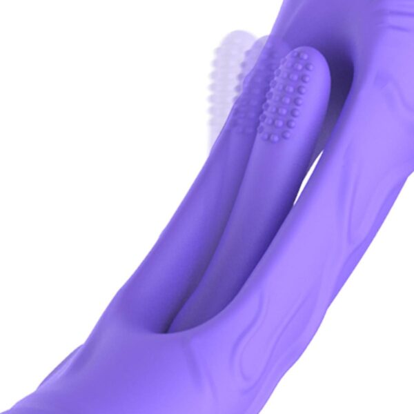 Good Vibes Only   Flax Vibrating Dildo with G Spot Stimulator - obrazek 6