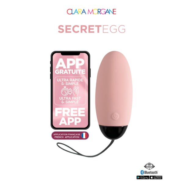 My Vibrating Secret EGG Pink   App controlled - obrazek 6