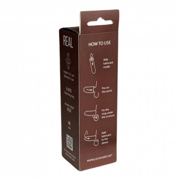 Penis sleeve Real Extra Sense Bubbles - obrazek 6