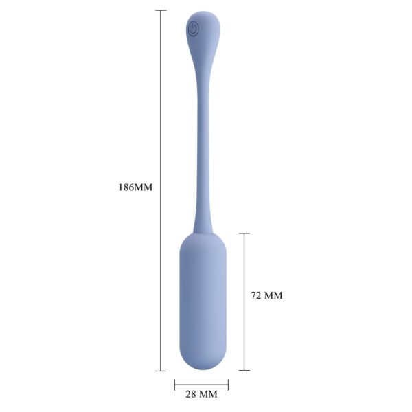 PRETTY LOVE   LECHIES  Dream chaser 5, Blue, Wireless remote control 12 vibration functions Memory function - obrazek 6