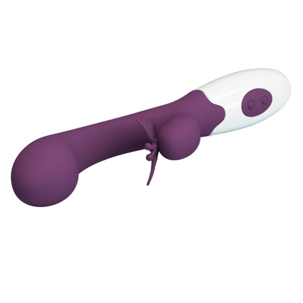 PRETTY LOVE   Butterfly Kiss purple, 30 vibration functions - obrazek 5