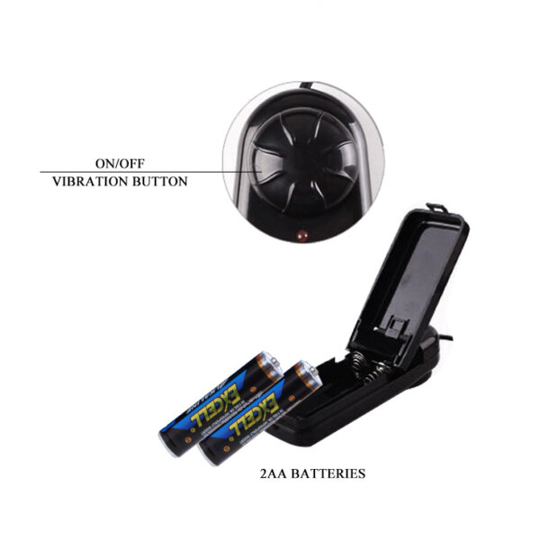 BAILE   Vibratin Hollow Strap on - obrazek 6