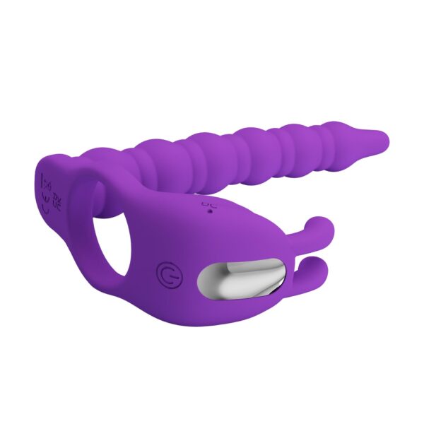 PRETTY LOVE   Blackney purple, 7 vibration functions Memory function - obrazek 5