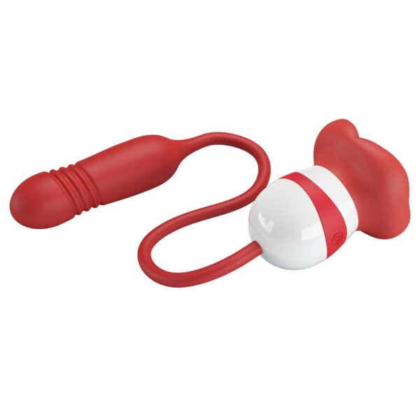 PRETTY LOVE   Ashlynn, 5 vibration functions 5 thrusting settings 5 licking settings - obrazek 3