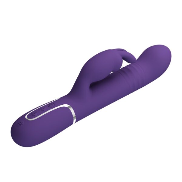 PRETTY LOVE   Coale dark Purple, 7 vibration functions 4 rotation functions 4 thrusting settings - obrazek 6