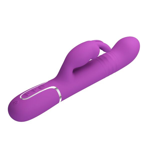PRETTY LOVE   Coale Purple, 7 vibration functions 4 rotation functions 4 thrusting settings - obrazek 6