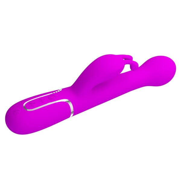 PRETTY LOVE   Dejon Twinkled Tenderness Purple, 7 vibration functions 4 thrusting settings 4 rotation functions - obrazek 6