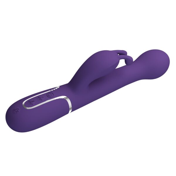 PRETTY LOVE   Dejon dark Purple, 7 vibration functions 4 thrusting settings 4 rotation functions - obrazek 6