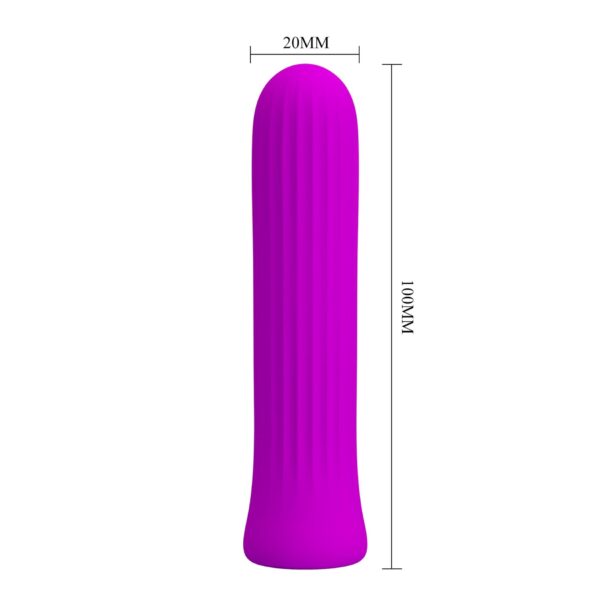 PRETTY LOVE   Blanche Purple, 12 vibration functions Memory function - obrazek 6