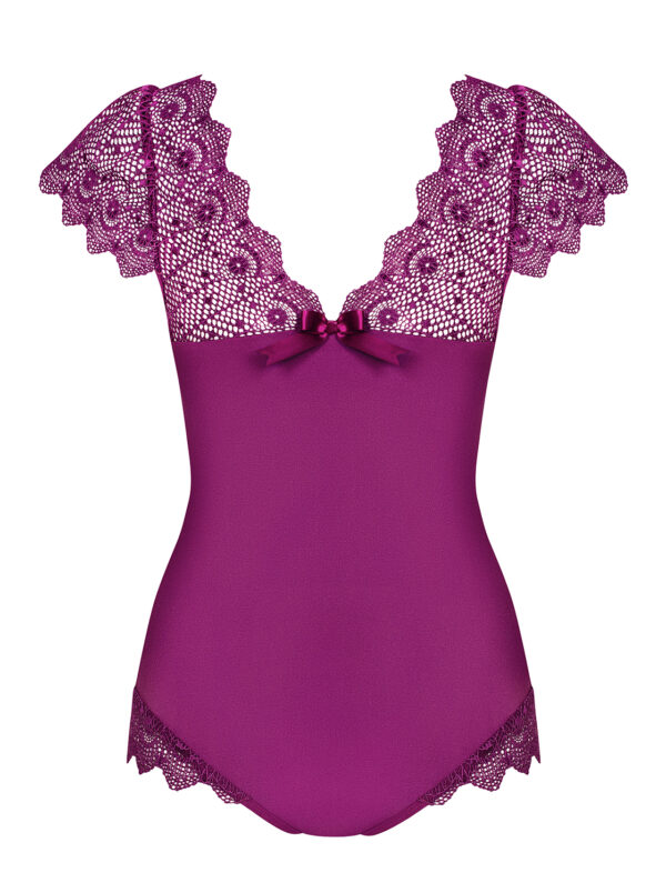 Bielizna Moketta body fioletowe L/XL - obrazek 6