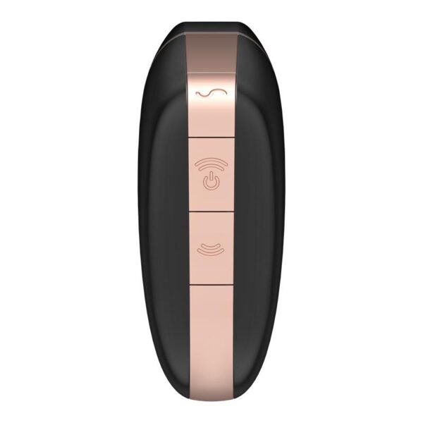 Wibrator   Love Triangle Air Pulse Stimulator + Vibration Black - obrazek 6