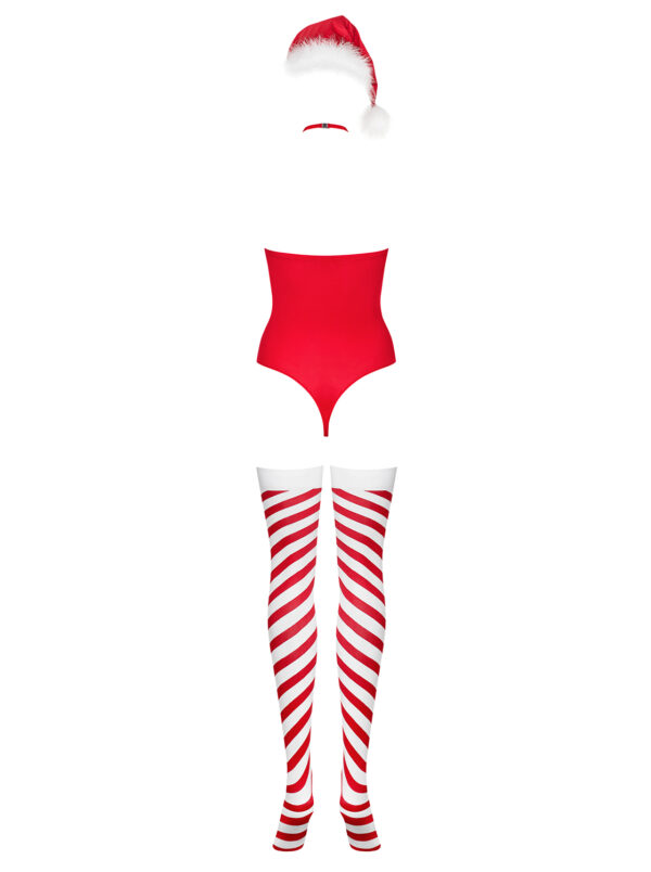 Bielizna Kissmas body czerwone L/XL - obrazek 6