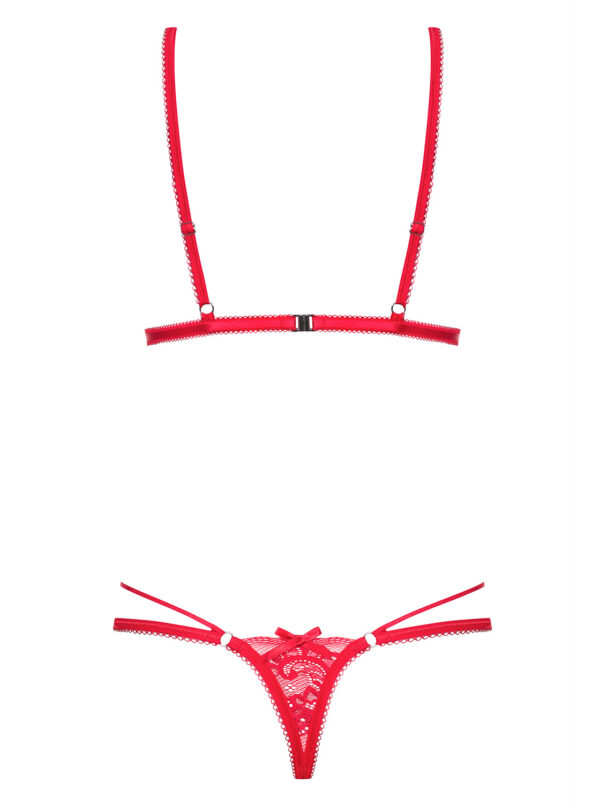 Bielizna Lovlea body czerwone L/XL - obrazek 6
