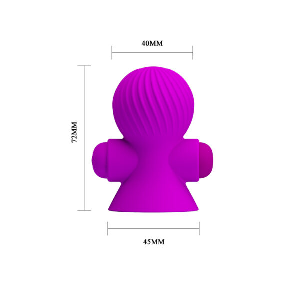 PRETTY LOVE   Nipple Sucker 12 function - obrazek 6