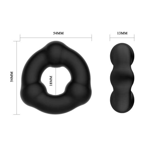 CRAZY BULL   SUPER SOFT RING   SILICONE TRIANGLE - obrazek 6