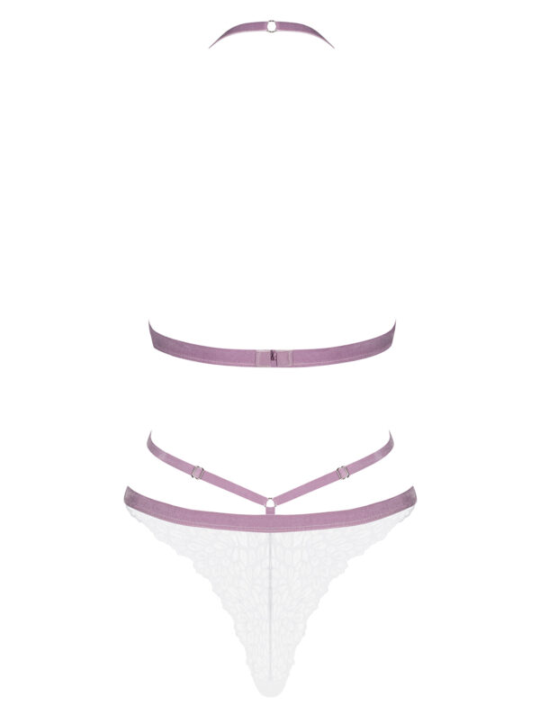 Bielizna Lilyanne body białe  S/M - obrazek 6