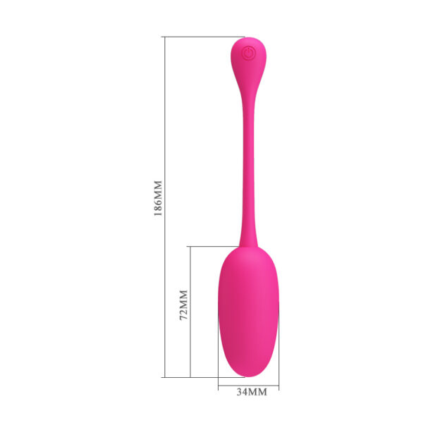 PRETTY LOVE  KNUCKER, 12 vibration functions Memory function - obrazek 5